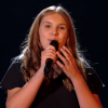 Cassidy lors de la finale de "The Voice Kids 4" (TF1), samedi 30 septembre 2017.