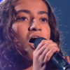 Betyssam lors de la finale de "The Voice Kids 4" (TF1), samedi 30 septembre 2017.