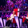 M. Pokora, Jenifer et Patrick Fiori lors de la finale de "The Voice Kids 4" (TF1), samedi 30 septembre 2017.