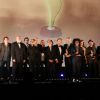 Tous les lauréats et le Jury - Clôture du 28ème Festival du Film Britannique de Dinard le 30 octobre 2017. © Denis Guignebourg/BestImage