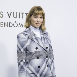 Léa Seydoux - Soirée d'inauguration de la Maison Louis Vuitton Vendôme. Paris, le 2 octobre 2017. © Olivier Borde/Bestimage