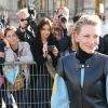 Cate Blanchett - Défilé Louis Vuitton, collection printemps-été 2018 à la Pyramide du Louvre. Paris, le 3 octobre 2017. © CVS / Veeren / Bestimage