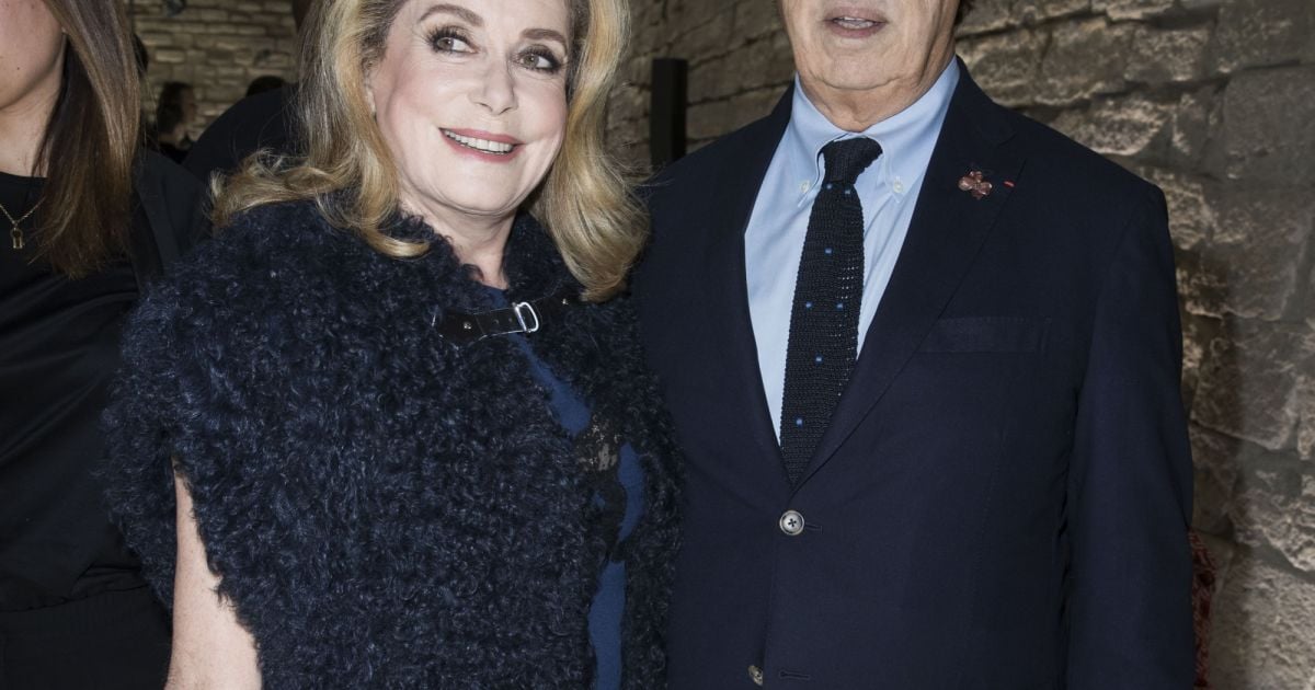 Catherine Deneuve et Gilles Dufour - Défilé Louis Vuitton, collection