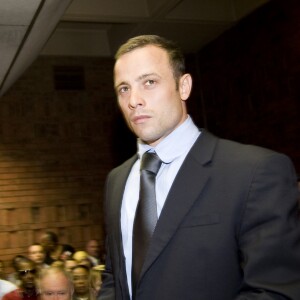 Oscar Pistorius au troisième jour de son procès à Pretoria en Afrique du Sud le 21 février 2013.
