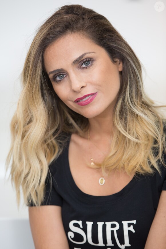 Exclusif - Rendez-vous avec Clara Morgane dans les locaux de Webedia à Levallois-Perret le 22 septembre 2016.