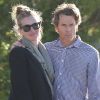 Exclusif - Julia Roberts, souriante et détendue, avec son mari Daniel Moder quittent les urgences d'un centre médical de Malibu le 13 mai 2017.