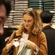 Exclusif -Violette d'Urso lors de la soirée de lancement de la collection Automne-Hiver 2017 UNIQLO U à la boutique Uniqlo à Paris, le 4 octobre 2017. © Denis Guignebourg/Bestimage
