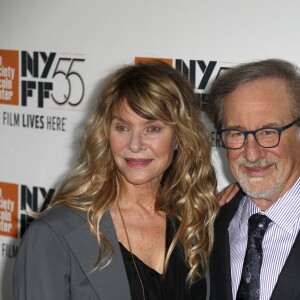 Steven Speilberg et sa femme Kate Capshaw - Avant-première du film "Speilberg" de Susan Lacy lors du New York Film Festival le 5 octobre 2017.