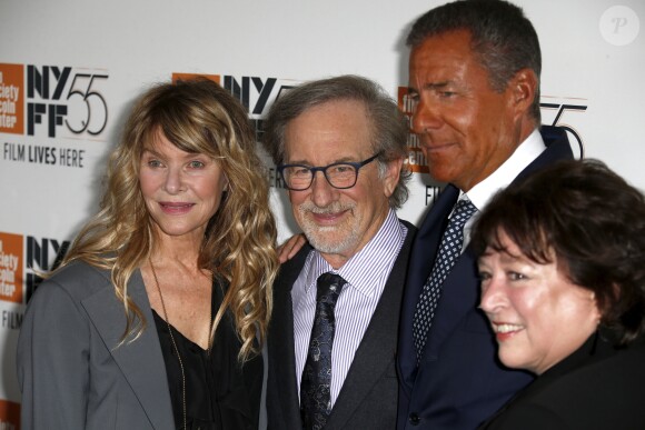 Steven Speilberg et sa femme Kate Capshaw - Avant-première du film "Speilberg" de Susan Lacy lors du New York Film Festival le 5 octobre 2017.