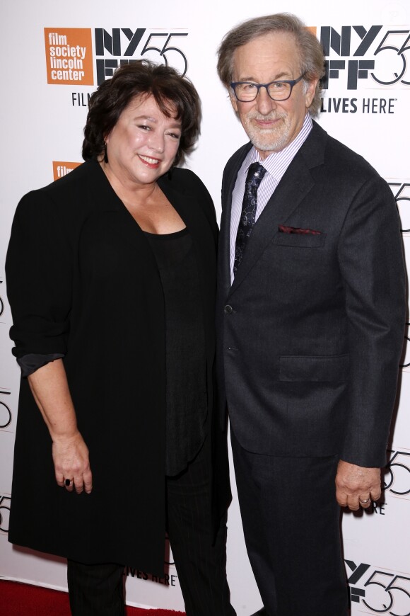la réalisatrice Susan Lacy et Steven Speilberg - Avant-première du film "Speilberg" de Susan Lacy lors du New York Film Festival le 5 octobre 2017.