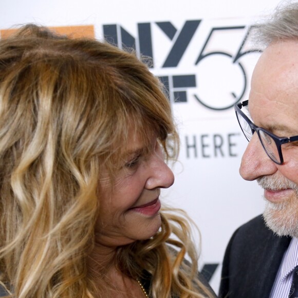 Steven Speilberg et sa femme Kate Capshaw - Avant-première du film "Speilberg" de Susan Lacy lors du New York Film Festival le 5 octobre 2017.