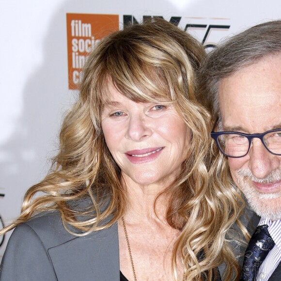 Steven Speilberg et sa femme Kate Capshaw - Avant-première du film "Speilberg" de Susan Lacy lors du New York Film Festival le 5 octobre 2017.