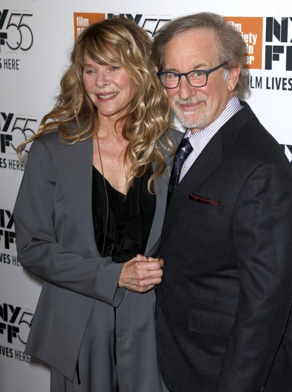 Steven Speilberg et sa femme Kate Capshaw - Avant-première du film "Speilberg" de Susan Lacy lors du New York Film Festival le 5 octobre 2017.