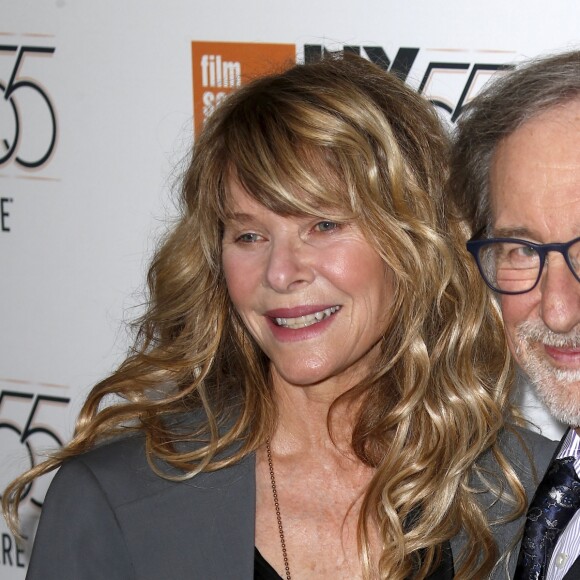 Steven Speilberg et sa femme Kate Capshaw - Avant-première du film "Speilberg" de Susan Lacy lors du New York Film Festival le 5 octobre 2017.
