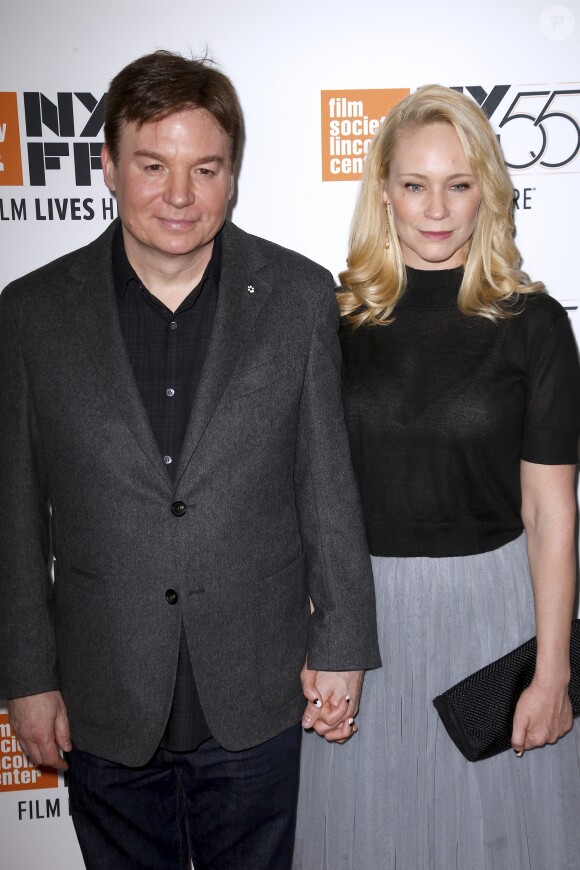 Mike Myers et Kelly Tisdale - Avant-première du film "Speilberg" de Susan Lacy lors du New York Film Festival le 5 octobre 2017.