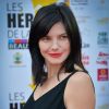 Delphine Chanéac - Remise des prix au Festival Les Héros de la Télé à Beausoleil, France, le 8 octobre 2016. © Michael Alesi/Bestimage