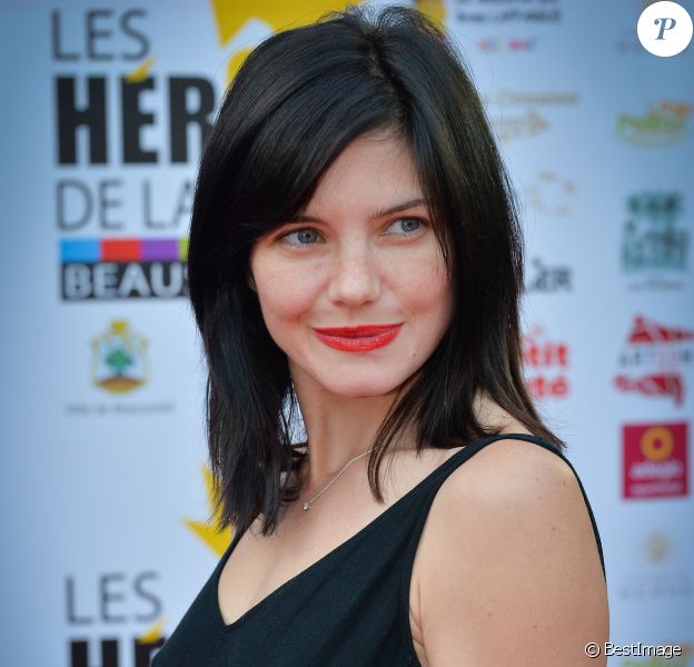Delphine Chanéac - Remise des prix au Festival Les Héros de la Télé à Beausoleil, France, le 8 octobre 2016. © Michael Alesi/Bestimage