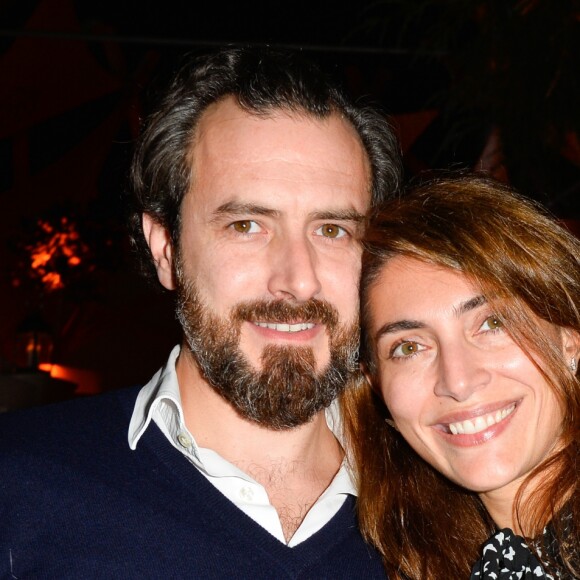 Semi-Exclusif - Edouard Rigaud et Caterina Murino lors de la soirée d'inauguration de la "Suite Michèle Morgan" de l'Hôtel Barrière le Majestic Cannes, le 7 octobre 2017. © Guirec Coadic/Bestimage 