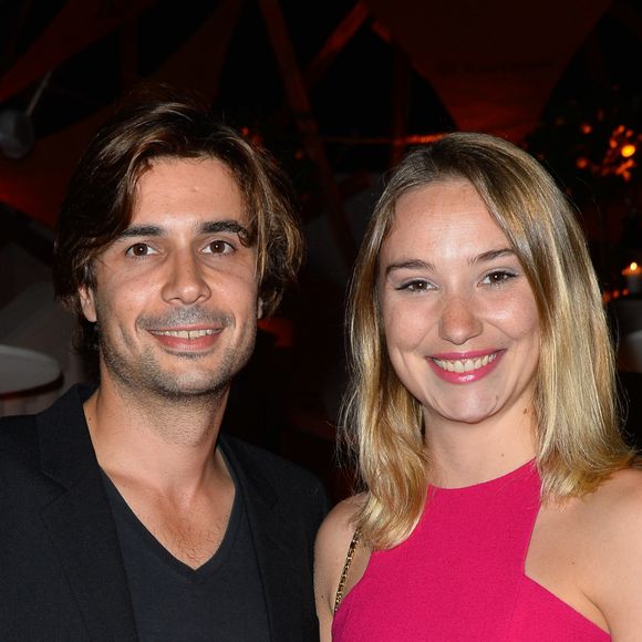 Semi-Exclusif - Déborah François et son compagnon Valentin Vignet lors de la soirée d'inauguration de la "Suite Michèle Morgan" de l'Hôtel Barrière le Majestic Cannes, le 7 octobre 2017. © Guirec Coadic/Bestimage 