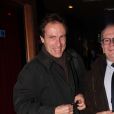 Julien Rochefort, Marcel Philippot - Exclusif - Les acteurs de la pièce 'Le tartuffe' de Moliere se retrouvent au restaurant Omandra à Paris le 27 octobre 2012