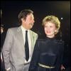 Jean Rochefort et Nicole Garcia lors de la soirée des César en 1985