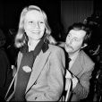 Nicole Garcia et Jean Rochefort à Paris le 28 janvier 1980
