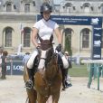 Louise Rochefort - Jour 1 - Jumping International de Chantilly. Le 17 juillet 2015 Chantilly International Jumping.