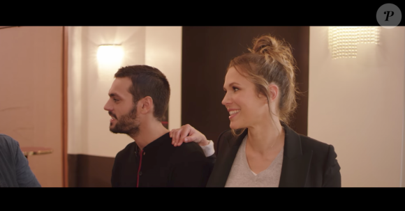 Image extraite du clip La Vie est belle de Lorie Pester - octobre 2017.