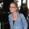 Christina Applegate arrive à l'aéroport de Los Angeles pour prendre un vol, le 25 mai 2017.