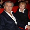 Arielle Dombasle et son mari Bernard-Henri Lévy (BHL) - Avant première du film "Monsieur & Madame Adelman" cinéma MK2 Bibliothèque à Paris, le 27 février 2017. © Veeren/Bestimage