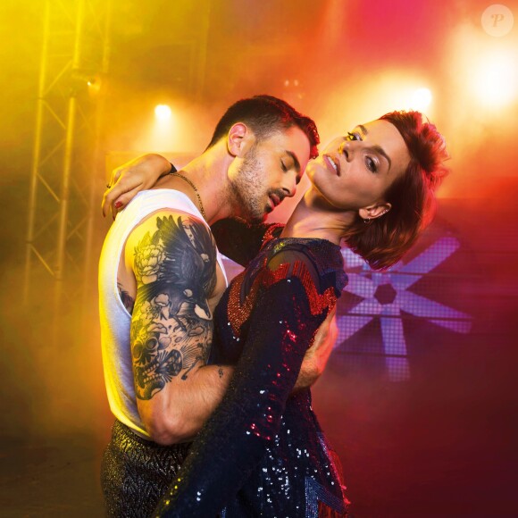 Exclusif - Nicolas Archambault (Tony) et Fauve Hautot (Stéphanie) - Shooting photo des acteurs de la comédie musicale "Saturday Night Fever" à Paris le 12 Septembre 2016. "Saturday Night Fever" sera au Palais des Sports du 9 février 2017 au 30 avril 2017. © Dominique Jacovides / Cyril Moreau / Bestimage
