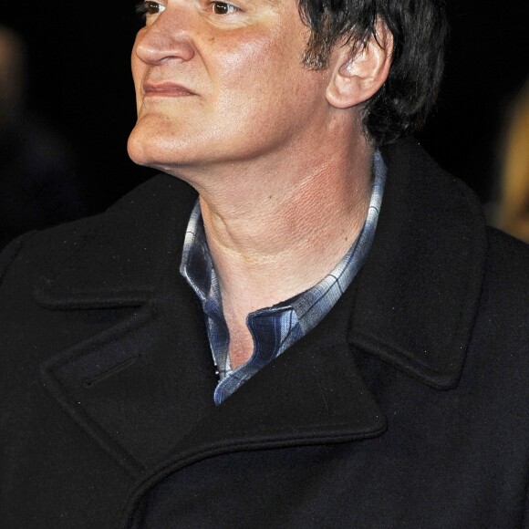 Quentin Tarantino - Première du film "Les Huit Salopards" à Londres. Le 10 décembre 2015