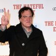 Quentin Tarantino - Première du film "The Hateful Eight" à Rome en Italie le 28 janvier 2016.