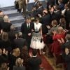 Le roi Felipe VI et la reine Letizia d'Espagne ont assisté, le 20 octobre 2017 au Théâtre Campoamor à Oviedo et en compagnie de la reine Sofia, à la cérémonie de remise des Prix Princesse des Asturies.