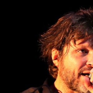 Exclusif - Bertrand Cantat faisant une lecture à Cenon, le 22 septembre 2016. © Patrick Bernard / Bestimage
