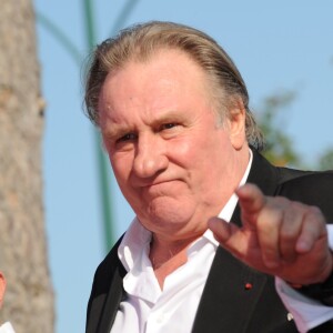 Gérard Depardieu - Tapis rouge du film "Novecento" lors du 74e Festival International du Film de Venise, la Mostra. Le 5 septembre 2017