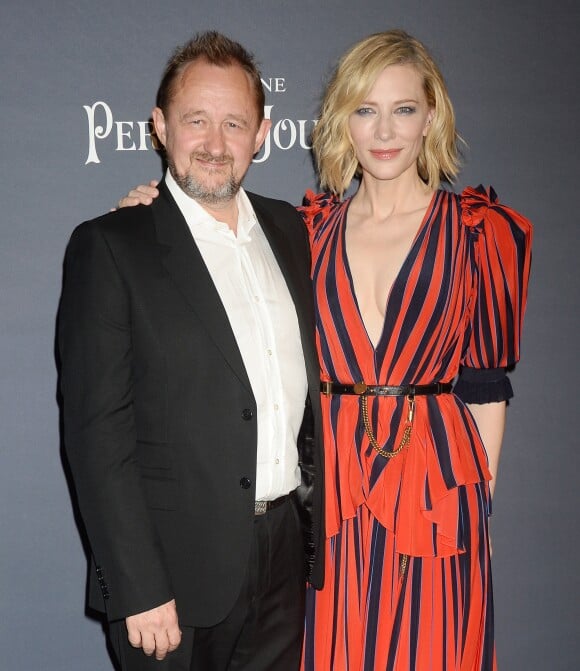 Cate Blanchett et son mari Andrew Upton - InStyle Awards 2017 au Getty Museum à Los Angeles, le 23 octobre 2017.