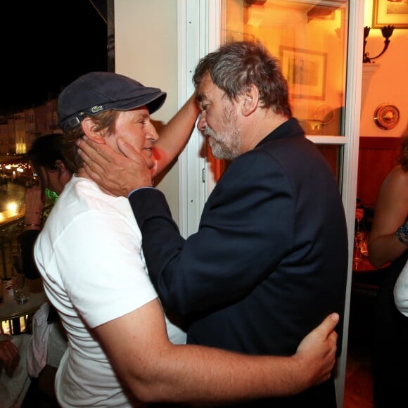 Exclusif - Olivier Marchal, Benoît Magimel - Soirée du film "Carbone" après l'avant-première au cinéma Le Renaissance de Saint-Tropez, le 19 août 2017. © Dominique Jacovides/Cyril Moreau/Bestimage