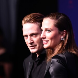 Benoît Magimel et sa compagne Margot - Photocall du dîner des 70 ans du Festival International du Film de Cannes. Le 23 mai 2017. © Borde-Jacovides-Moreau / Bestimage