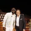 Exclusif - Maitre Gims , Jérôme Anthony - Concert pour la tolérance à Agadir le 14 octobre 2017. Cette grande soirée sera diffusée le samedi 28 octobre 2017 sur la chaine W9. Afin de célébrer la paix, le dialogue et l'amitié entre les cultures «La grande soirée des Mille et une nuits de Maître Gims», musicale et festive, se veut être un trait d'union entre les deux rives de la Méditerranée. Enregistrée à Agadir au Maroc, cette soirée sera présentée par Jérôme Anthony et accueillera MaîtreGims en invité spécial, entouré d'artistes de différents horizons © Christophe Aubert via Bestimage