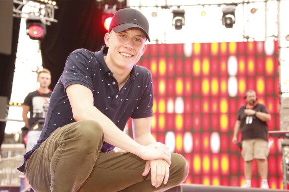 Exclusif - Loïc Nottet - Répétitions - Concert pour la tolérance à Agadir le 14 octobre 2017. Cette grande soirée sera diffusée le samedi 28 octobre 2017 sur la chaine W9. Afin de célébrer la paix, le dialogue et l'amitié entre les cultures «La grande soirée des Mille et une nuits de Maître Gims», musicale et festive, se veut être un trait d'union entre les deux rives de la Méditerranée. Enregistrée à Agadir au Maroc, cette soirée sera présentée par Jérôme Anthony et accueillera MaîtreGims en invité spécial, entouré d'artistes de différents horizons © Christophe Aubert via Bestimage