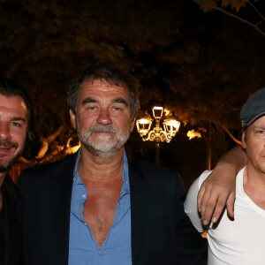 Exclusif - Michaël Youn, Olivier Marchal, Benoît Magimel - Soirée du film "Carbone" après l'avant-première au cinéma Le Renaissance de Saint-Tropez, le 19 août 2017. © Dominique Jacovides/Cyril Moreau/Bestimage