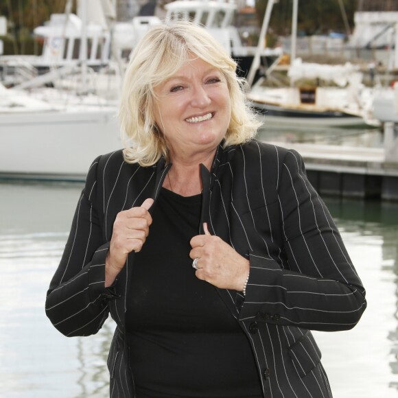 Charlotte de Turckheim (La Loi de Valérie) - Photocall lors du 19e Festival de la Fiction TV de La Rochelle © Christophe Aubert via Bestimage le 16 septembre 2017