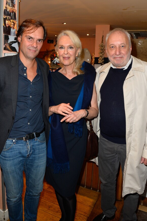 Semi-exclusif - Sébastien Thiéry, Evelyne Buyle et François Berléand - Générale de la pièce "Ramsès II" au théâtre des Bouffes-Parisiens à Paris le 23 octobre 2017. © Coadic Guirec/Bestimage