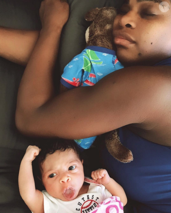 La fille de Serena Williams sur Instagram, septembre 2017.