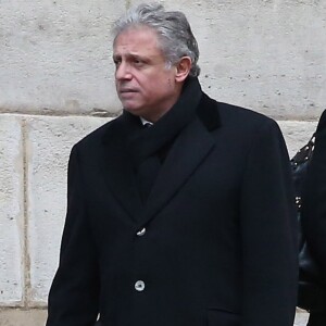 Exclusif - David Martin - Obsèques de Paul Ceuzin en l'église Saint-Roch à Paris, le 19 novembre.