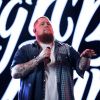 Rag'n'Bone Man en concert lors du festival Radio 1's Big Weekend organisé par la BBC à Hull le 27 mai 2017.