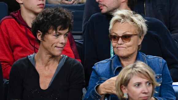 Muriel Robin et Anne Le Nen assistent à la chute de Julien Benneteau