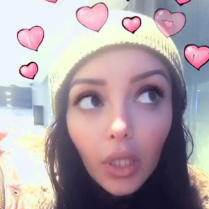 Nabilla Benattia à l'hôpital, Londres, dimanche 5 novembre 2017, Snapchat