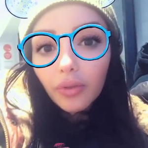 Nabilla Benattia à l'hôpital, Londres, dimanche 5 novembre 2017, Snapchat